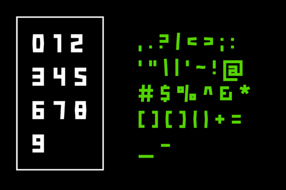 Box Font - Preview 5