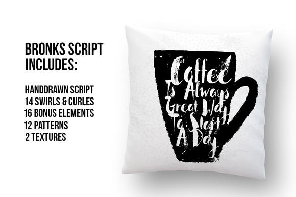 Bronks Script Font - Preview 1