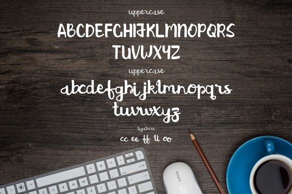 Brush Action Font - Preview 2