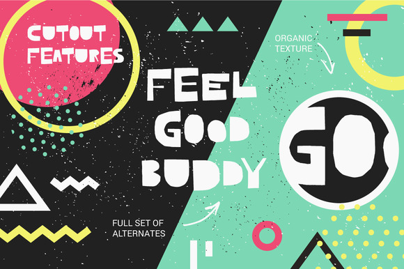 Cutout Font - Preview 1