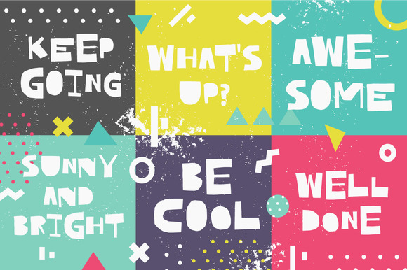 Cutout Font - Preview 3