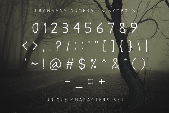Drawsans Font - Preview 3