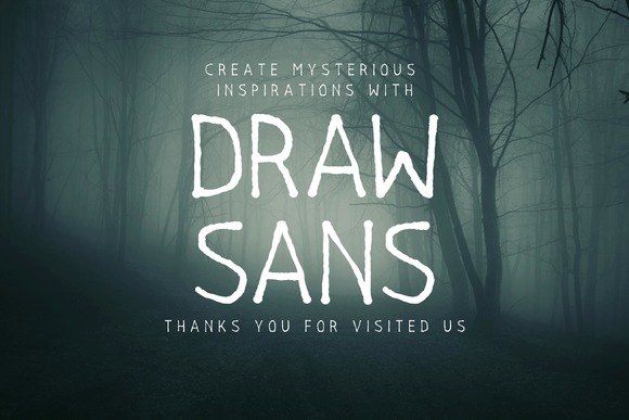 Drawsans Font - Preview 4