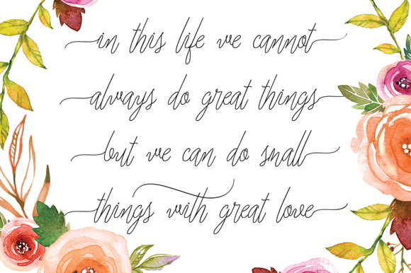 Elephant Park Font PNG with transparent background - Preview 1