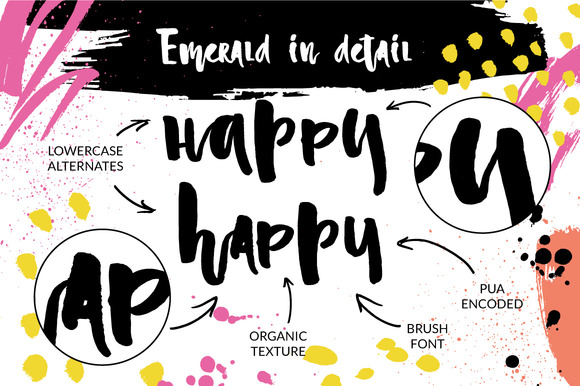 Emerald Font - Preview 1