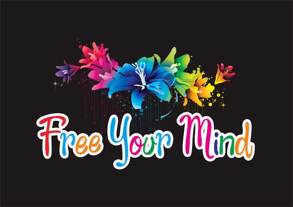 Free Your Mind Font PNG with transparent background - Preview 1