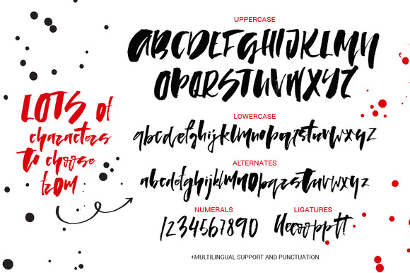 Lady in Red Font PNG with transparent background - Preview 1