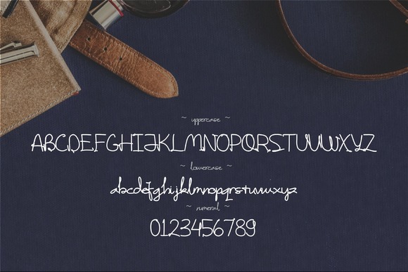 Mr Haikal Font PNG with transparent background - Preview 4