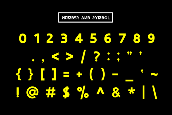 Newstyle Font PNG with transparent background - Preview 5