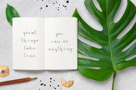Penelopa Font PNG with transparent background - Preview 6