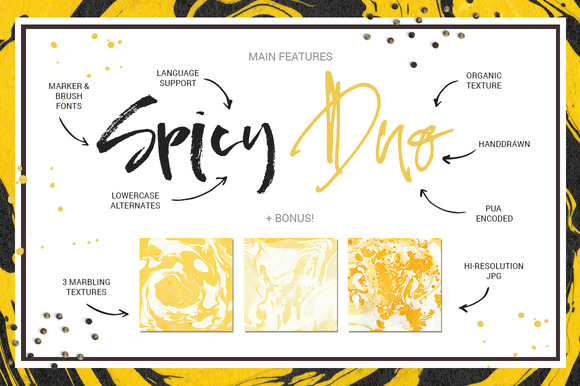 Pepper & Lemon Font PNG with transparent background - Preview 1