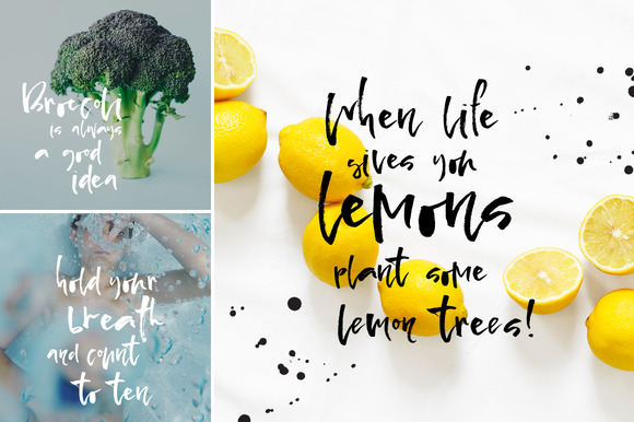 Pepper & Lemon Font PNG with transparent background - Preview 2
