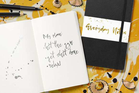 Pepper & Lemon Font PNG with transparent background - Preview 6