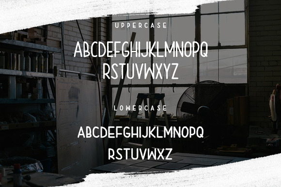 Rain Day Font PNG with transparent background - Preview 3