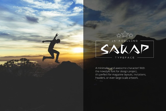 Sakap Font PNG with transparent background - Preview 1