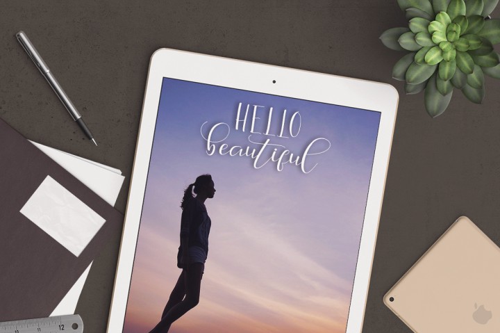 Salita Script Font PNG with transparent background - Preview 3