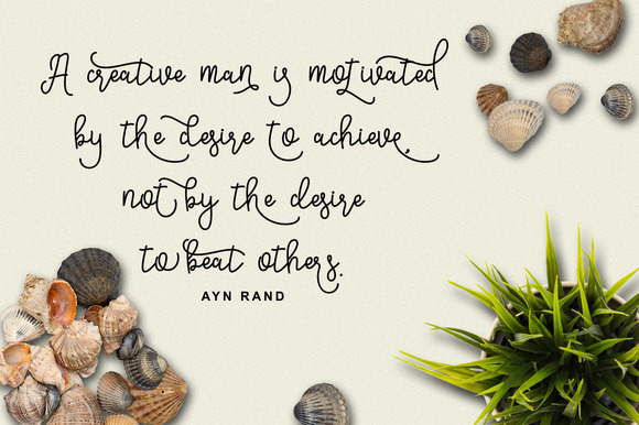Sinyak Script Font font preview - 5