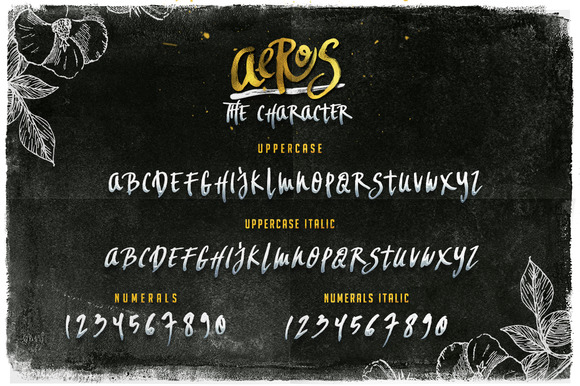 Aeros Font - Preview 1