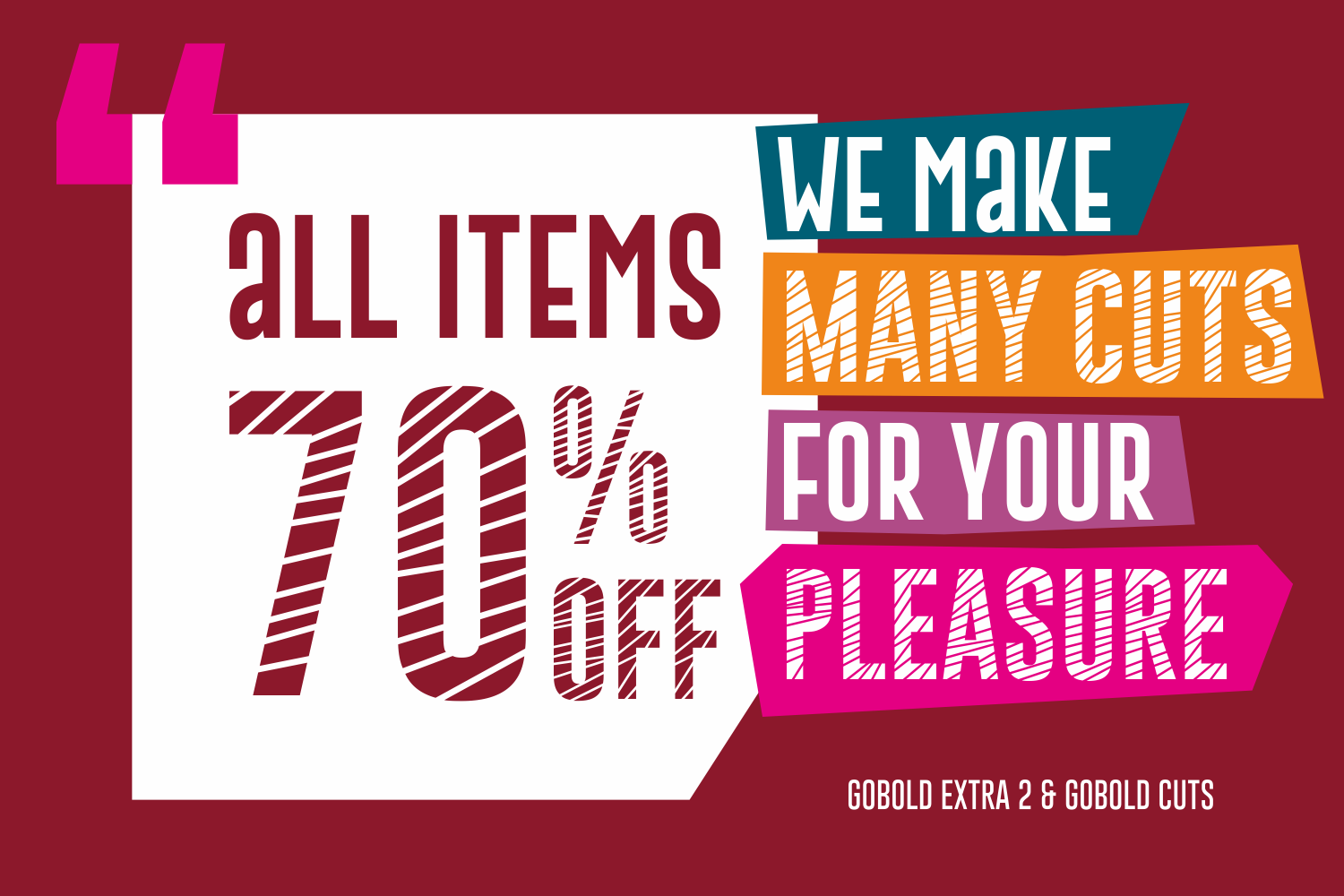 Gobold Font - Preview 1