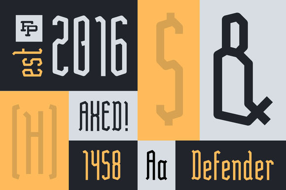 Halberd Font - Preview 3