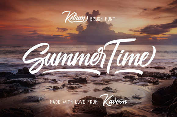 Kelium Font PNG with transparent background - Preview 4