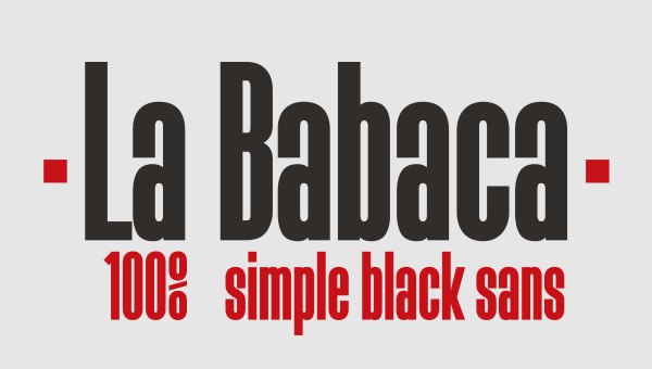 La Babaca Font PNG with transparent background - Preview 1