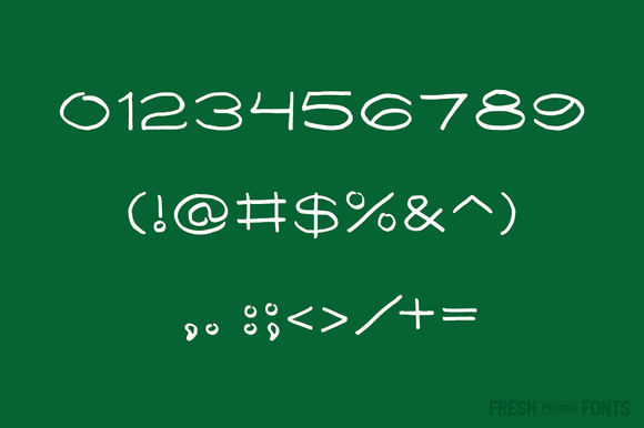 Landscaper Font PNG with transparent background - Preview 2