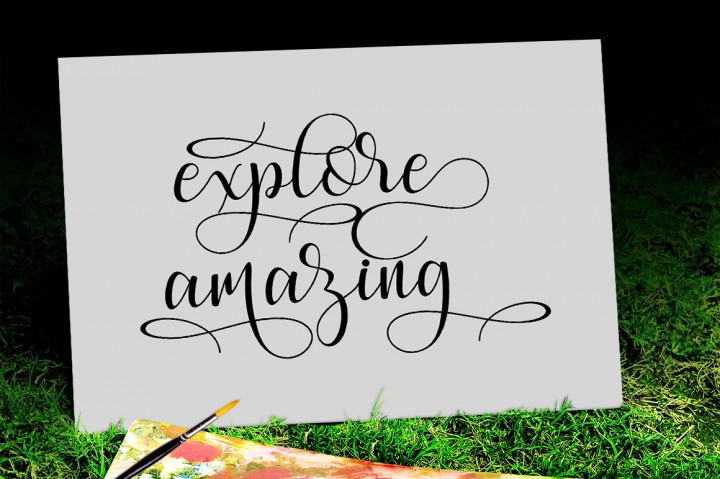 Marchy Font PNG with transparent background - Preview 6