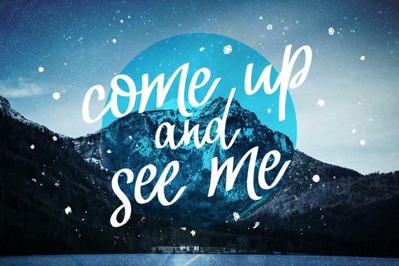Neoscopic Brush Font PNG with transparent background - Preview 1
