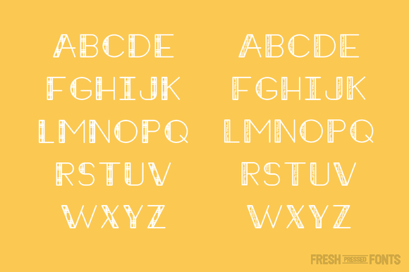 Octomorf Font PNG with transparent background - Preview 2