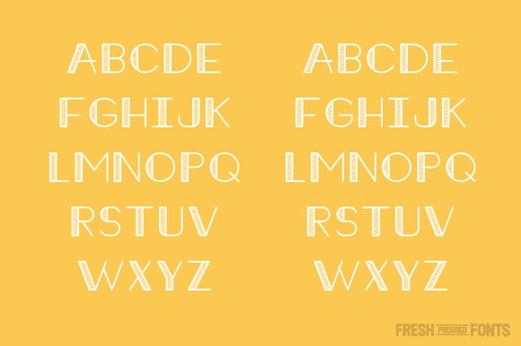 Octomorf Font PNG with transparent background - Preview 3