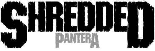 Shredded Font PNG with transparent background - Preview 1