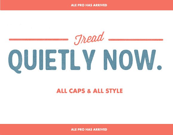 Ale Regular Font - Preview 1