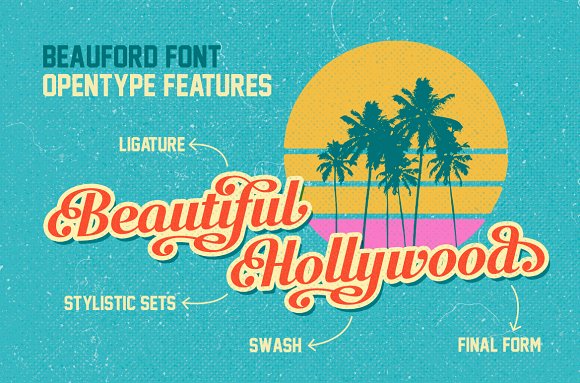 Beauford Font - Preview 1
