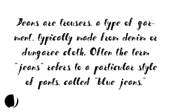 Brushed Font - Preview 3