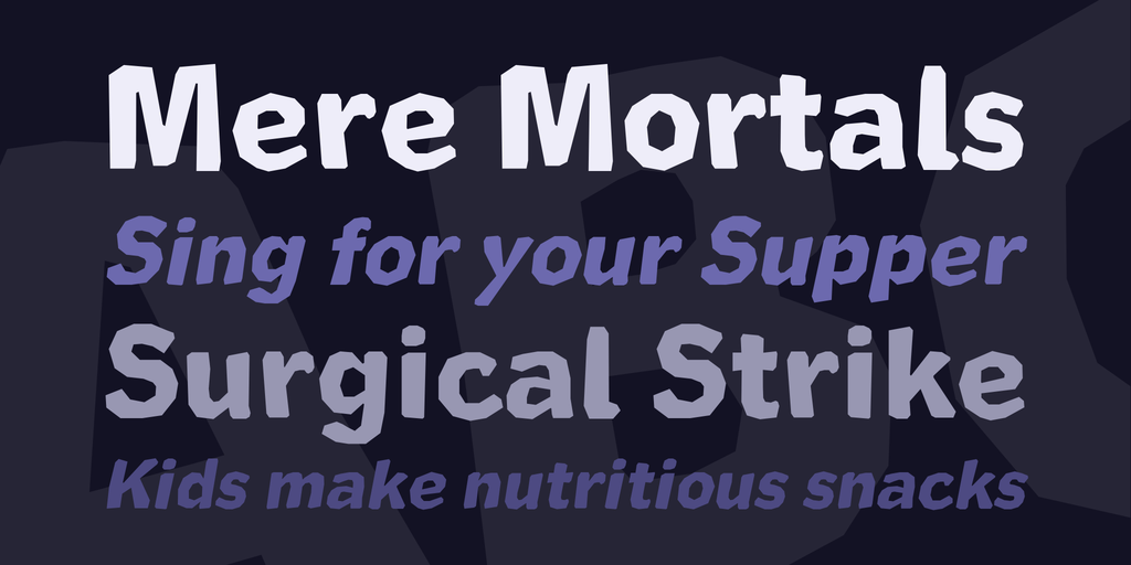 Cutrims Font - Preview 1