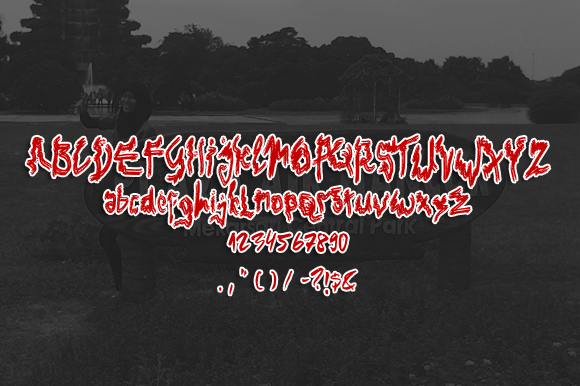 Doelkecer Font PNG with transparent background - Preview 3