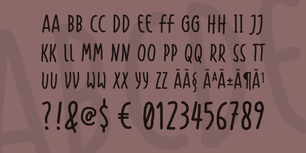 Handapture Font - Preview 3