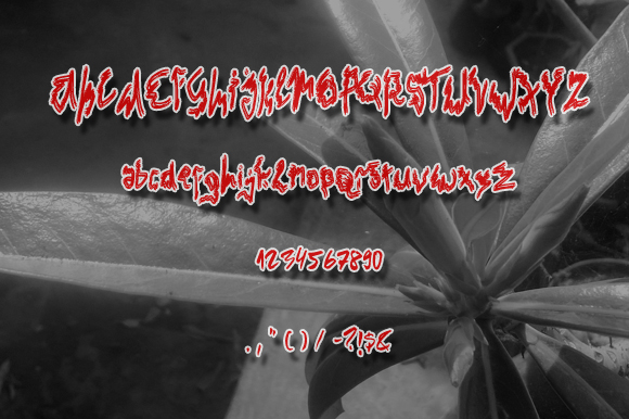 Mak Enyoi Font PNG with transparent background - Preview 3