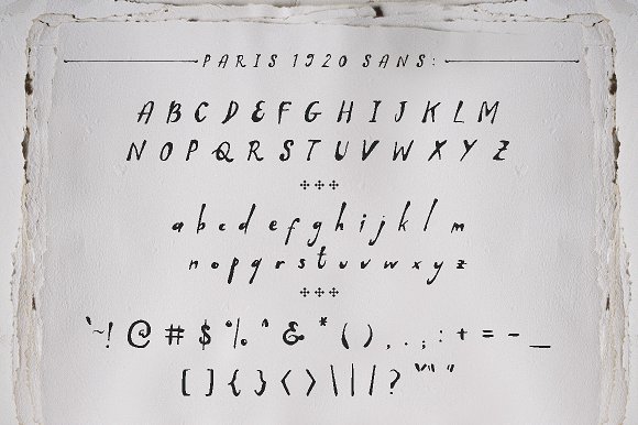 Paris 1920 Font PNG with transparent background - Preview 5