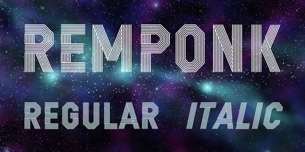 Remponk Font PNG with transparent background - Preview 1