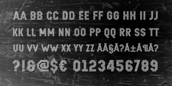 Remponk Font PNG with transparent background - Preview 3