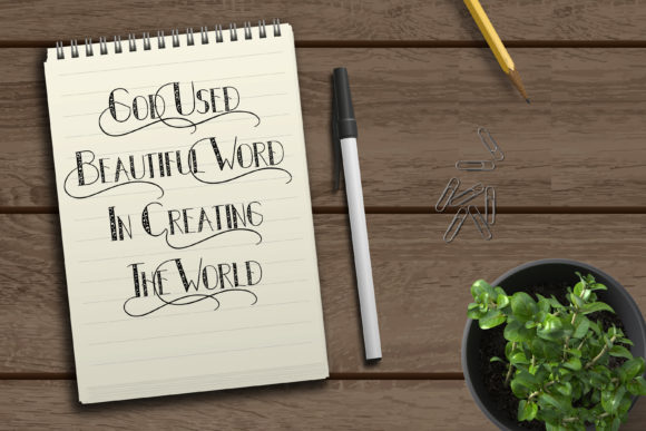 Autumn Leaves Font - Preview 3