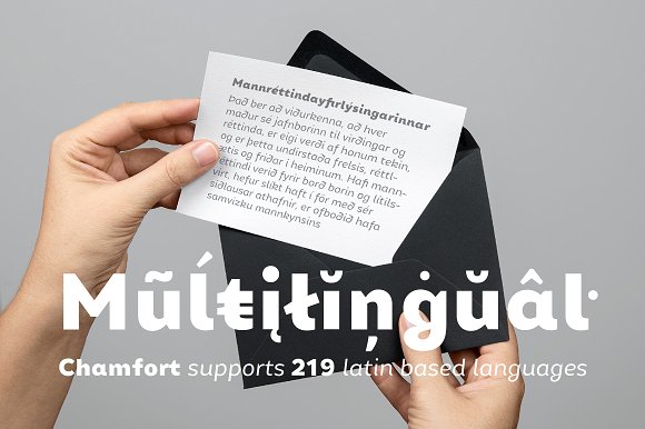 Chamfort Font - Preview 3