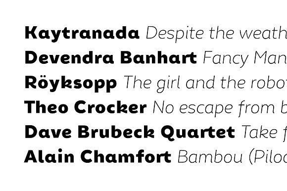 Chamfort Font - Preview 4