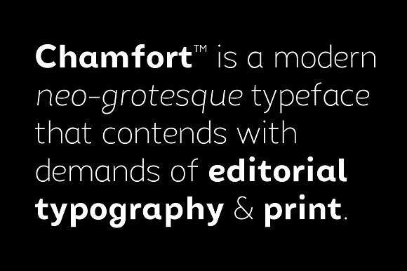 Chamfort Font - Preview 5