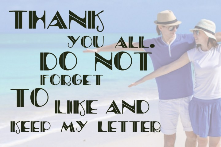 Envelope Font - Preview 4