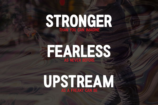 Font for Fighting Font PNG with transparent background - Preview 1