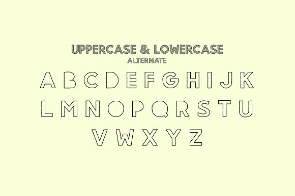 Gorden Font PNG with transparent background - Preview 4