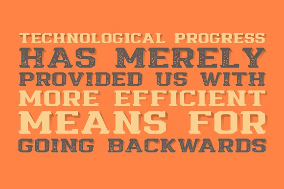 Machinist Font PNG with transparent background - Preview 1